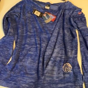 Nike Boise State Lightweight Sweatshirt Blue 2X